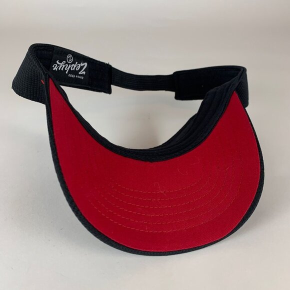 Phoenix Rising FC USL Black Zephyr Strapback Adjustable Visor - Picture 4 of 5